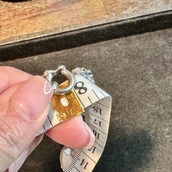 Beautiful Peruvian 950 Oxidized Sterling Silver Bracelet - Picture 8 of 11